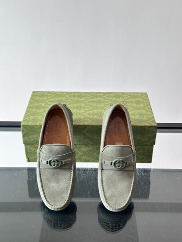 Suede Driver Loafers – Slip-On