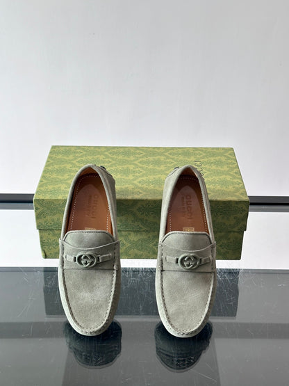 Suede Driver Loafers – Slip-On