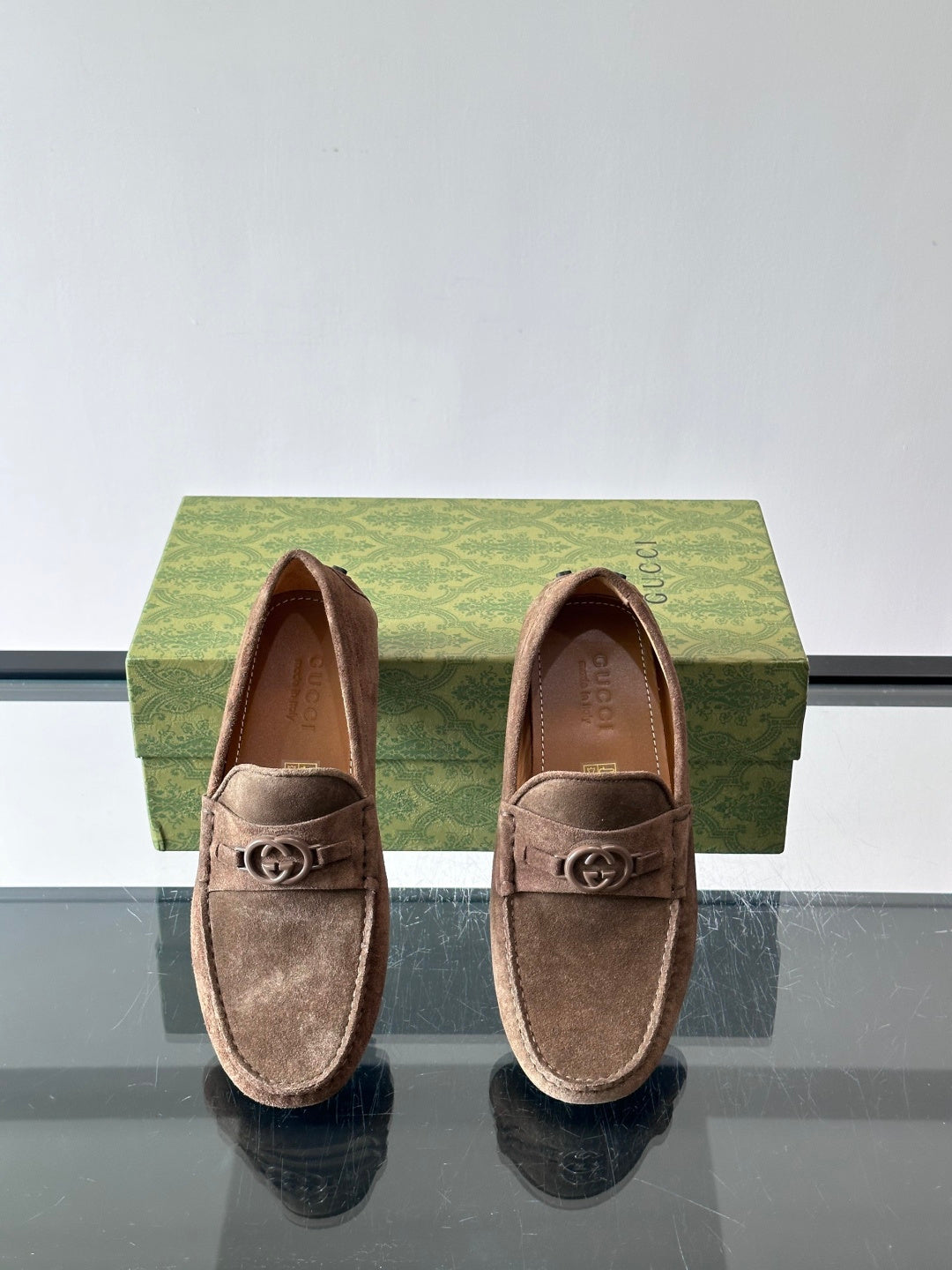 Suede Driver Loafers – Slip-On