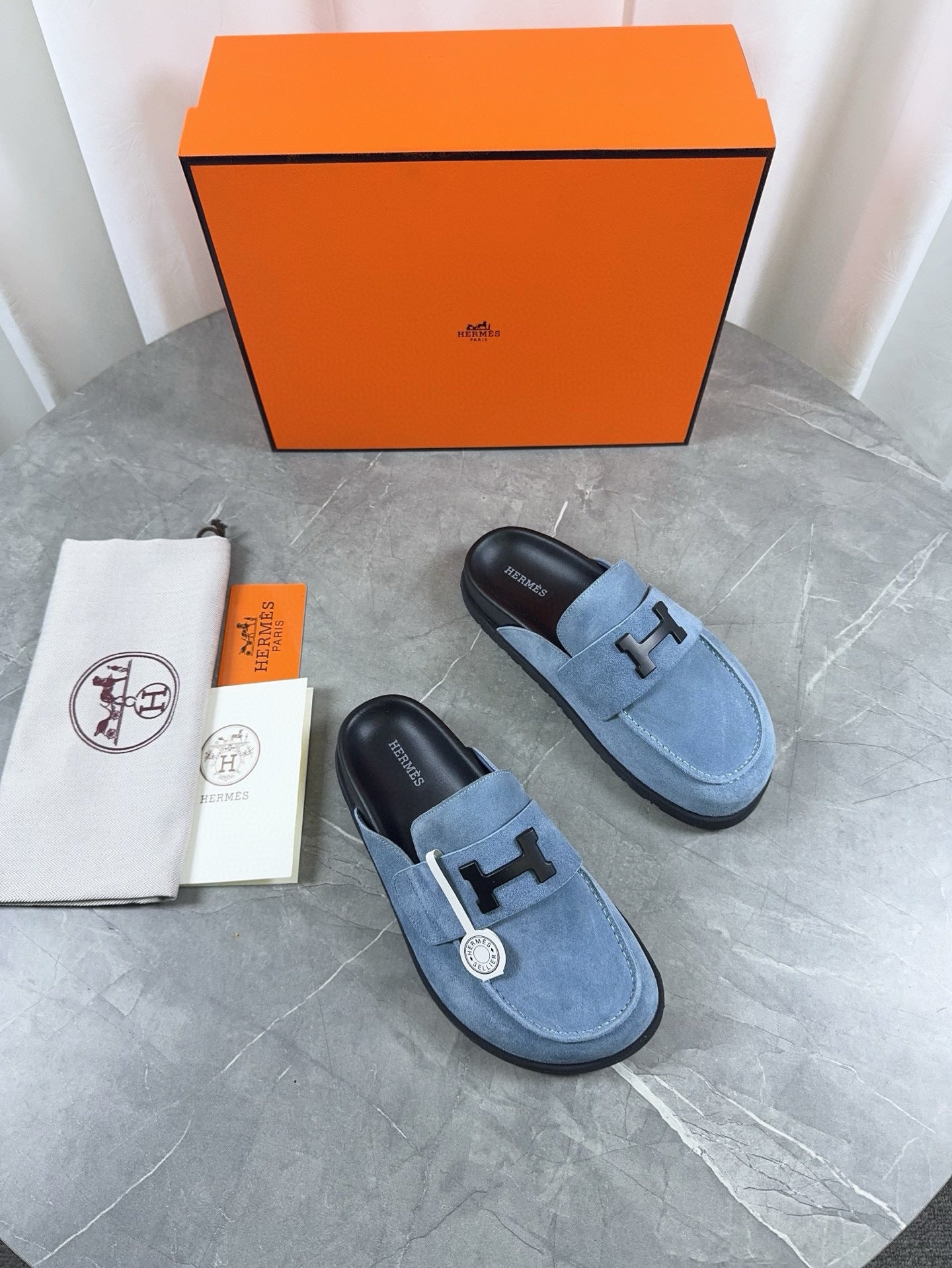 Suede Mule Loafers for Men – Luxury Slip-On Shoes Available in 8 Colors