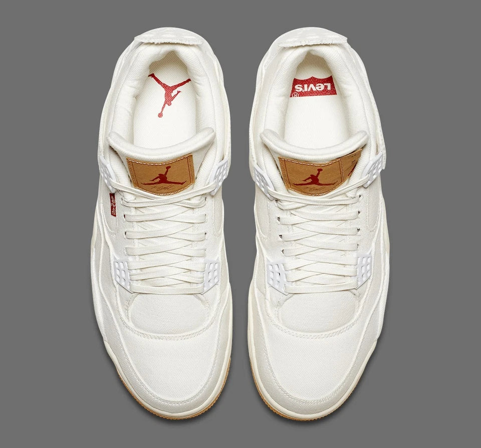 “White Denim Crossover Retro Sneaker – Style AO2571-100” top