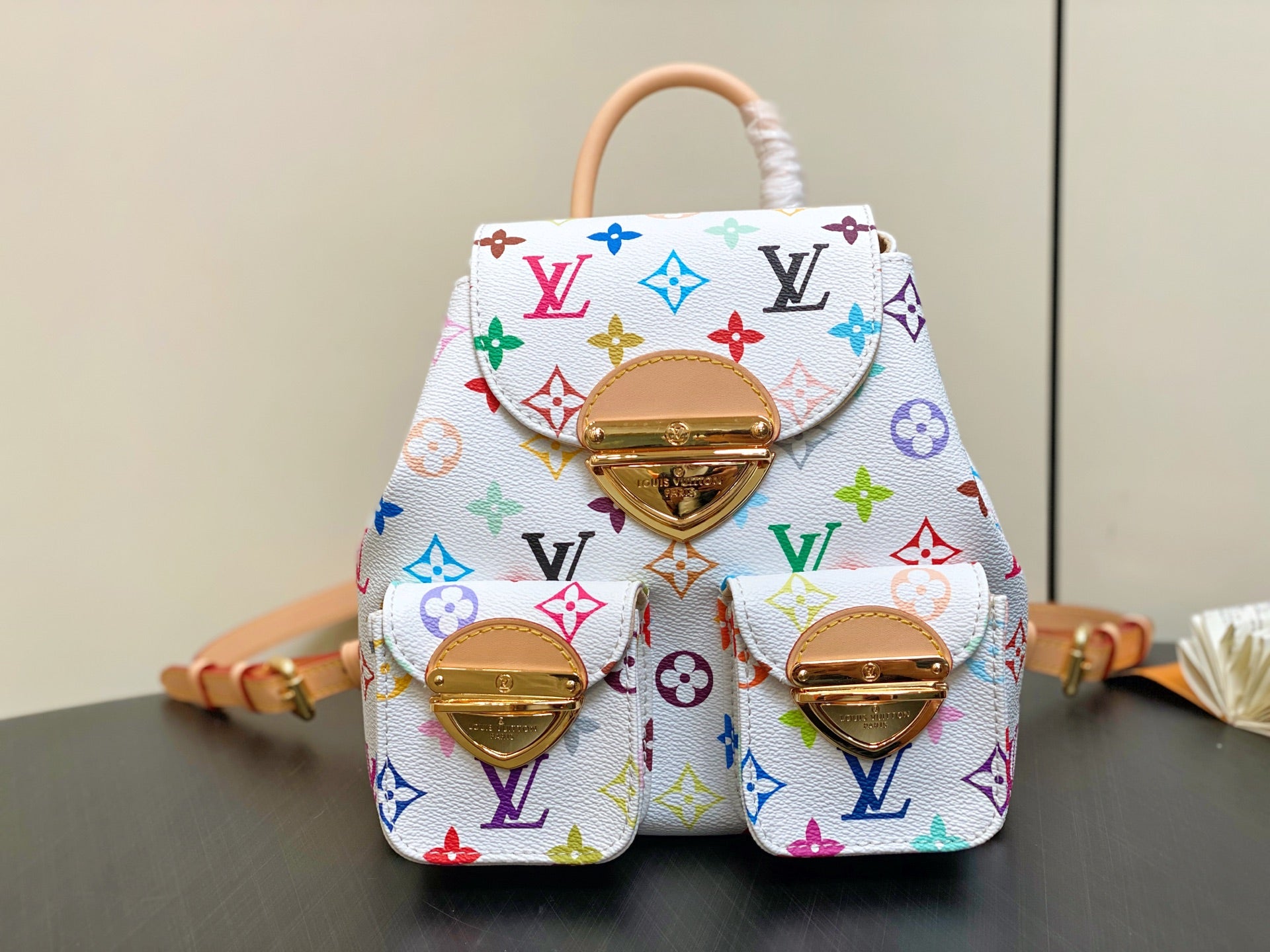  X Takashi Murakami Venice backpack TriColor