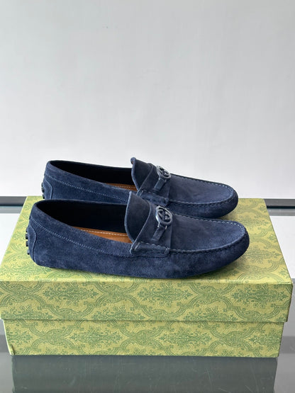 Suede Driver Loafers – Slip-On