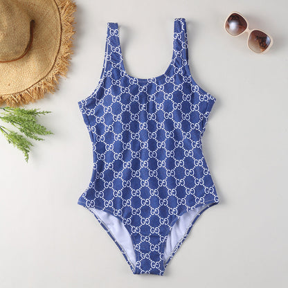Womens Classic One-Piece Swimsuit - Swimwear