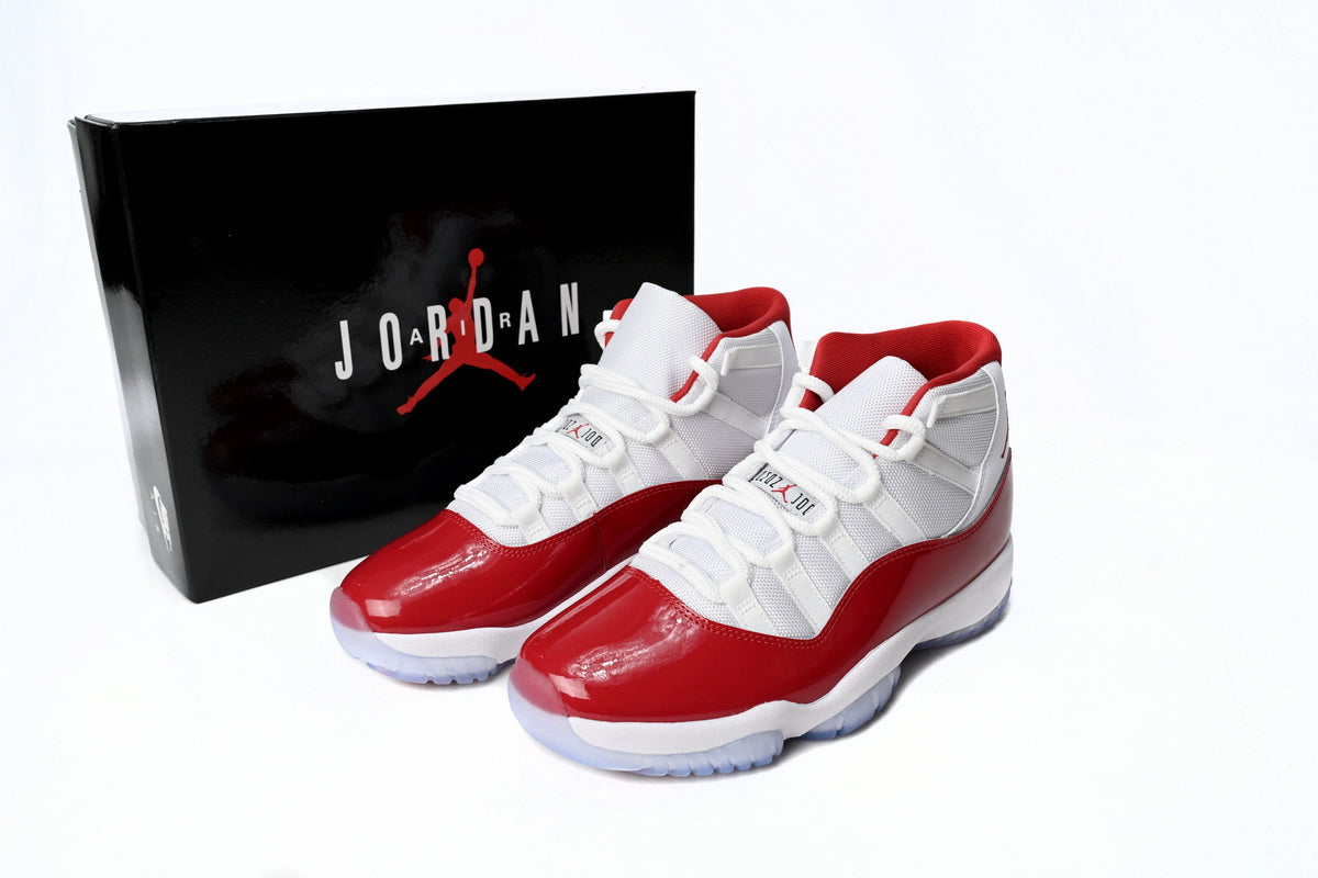 Air Jordan 11 Retro Cherry CT8012-116 White/Varsity Red-Black - TruVybe Essentials