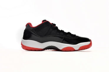 Air Jordan 11 Retro Low Bred 528895-012 Black/True Red-White - TruVybe Essentials