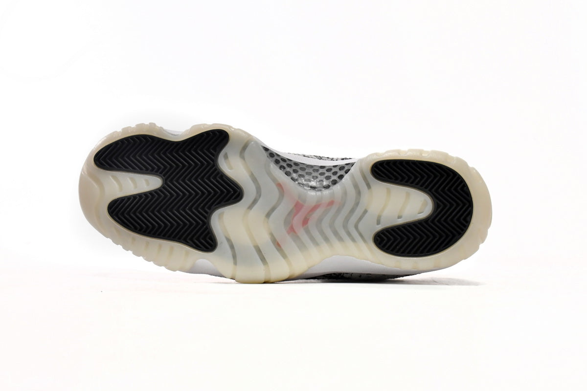 Air Jordan 11 Retro CD6846-002 Low Light Bone/Smoke Grey-White-Black Snakeskin - TruVybe Essentials