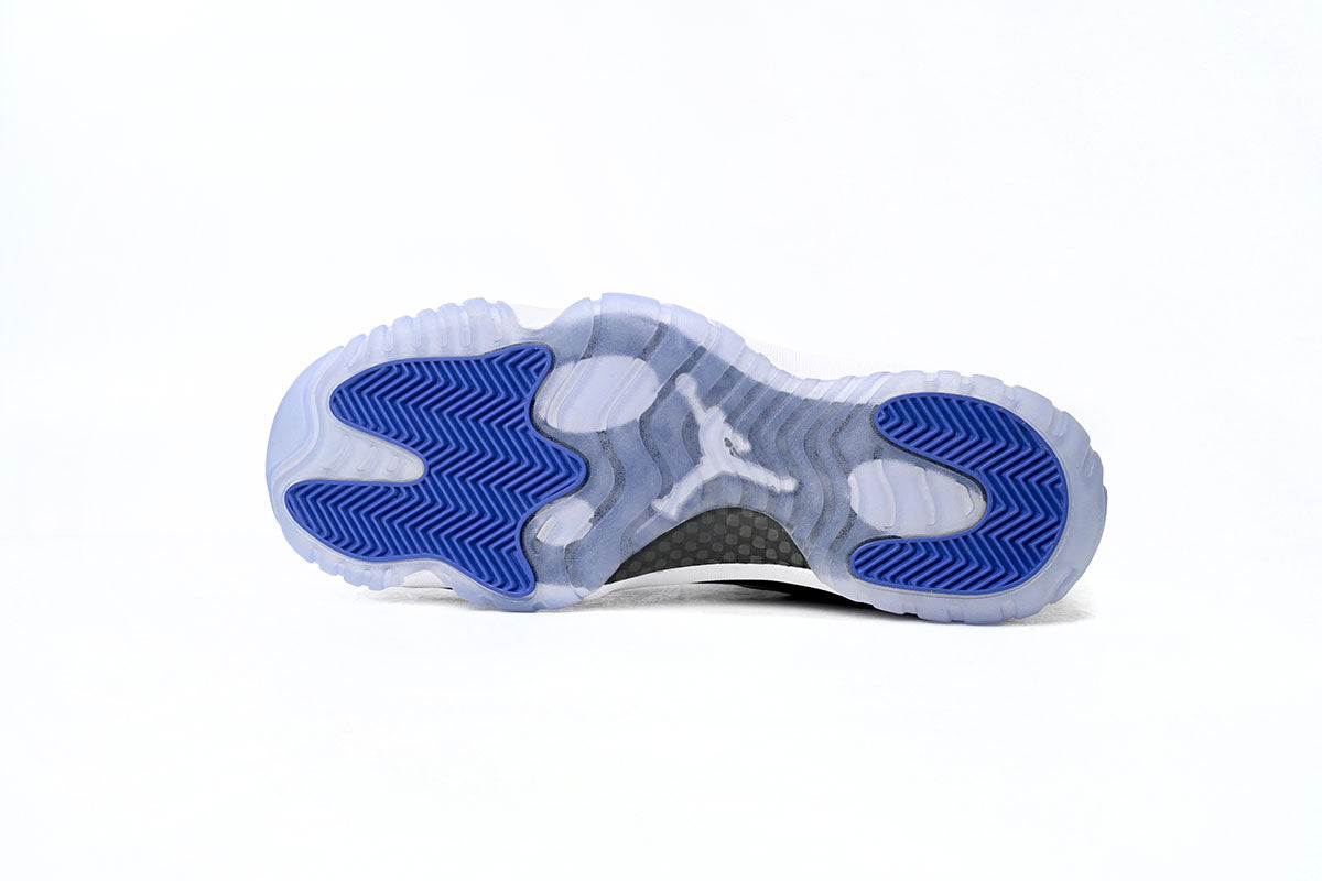 Air Jordan 11 Retro  "Space Jam" 378037-00 Black/Dark Concord-White. - TruVybe Essentials