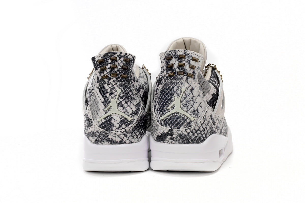 Air Jordan 4  819139-030 Snakeskin" Light Bone/White-Pure Platinum-Wolf Grey - TruVybe Essentials