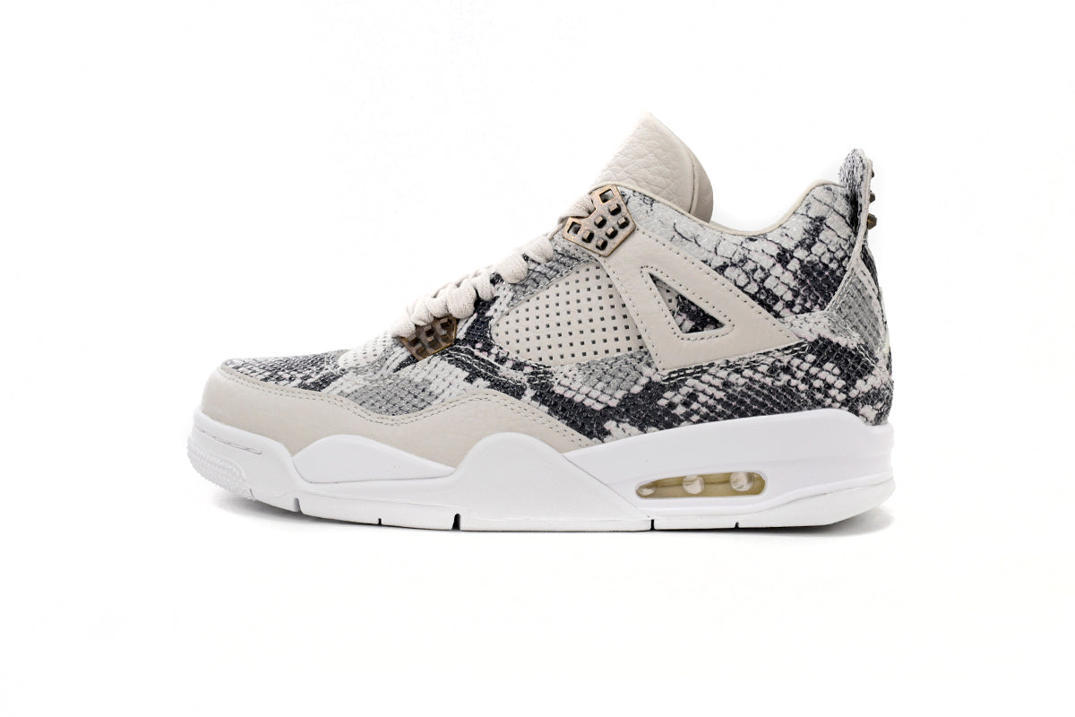 Air Jordan 4  819139-030 Snakeskin" Light Bone/White-Pure Platinum-Wolf Grey - TruVybe Essentials