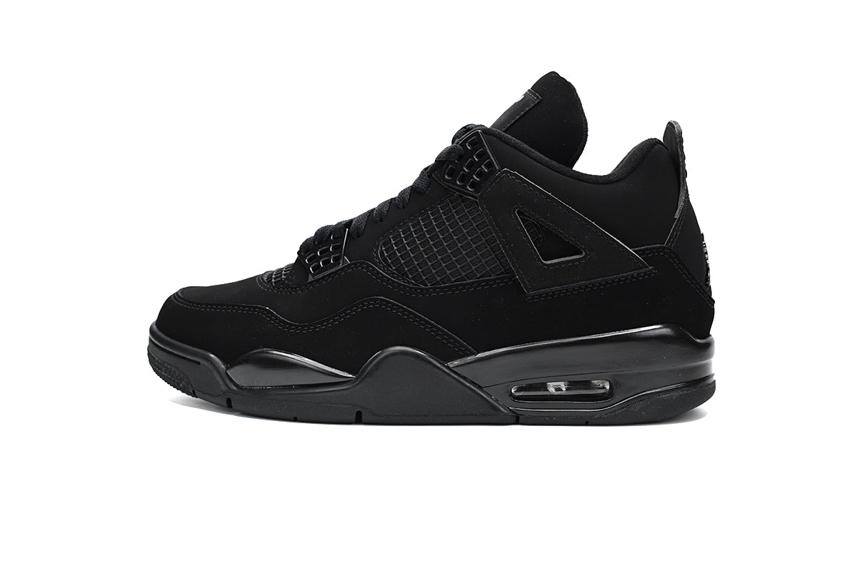 Air Jordan 4 Retro CU1110-010 Black/Black-Light Graphite Black Cat - TruVybe Essentials