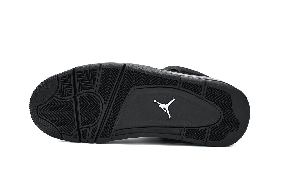 Air Jordan 4 Retro CU1110-010 Black/Black-Light Graphite Black Cat - TruVybe Essentials