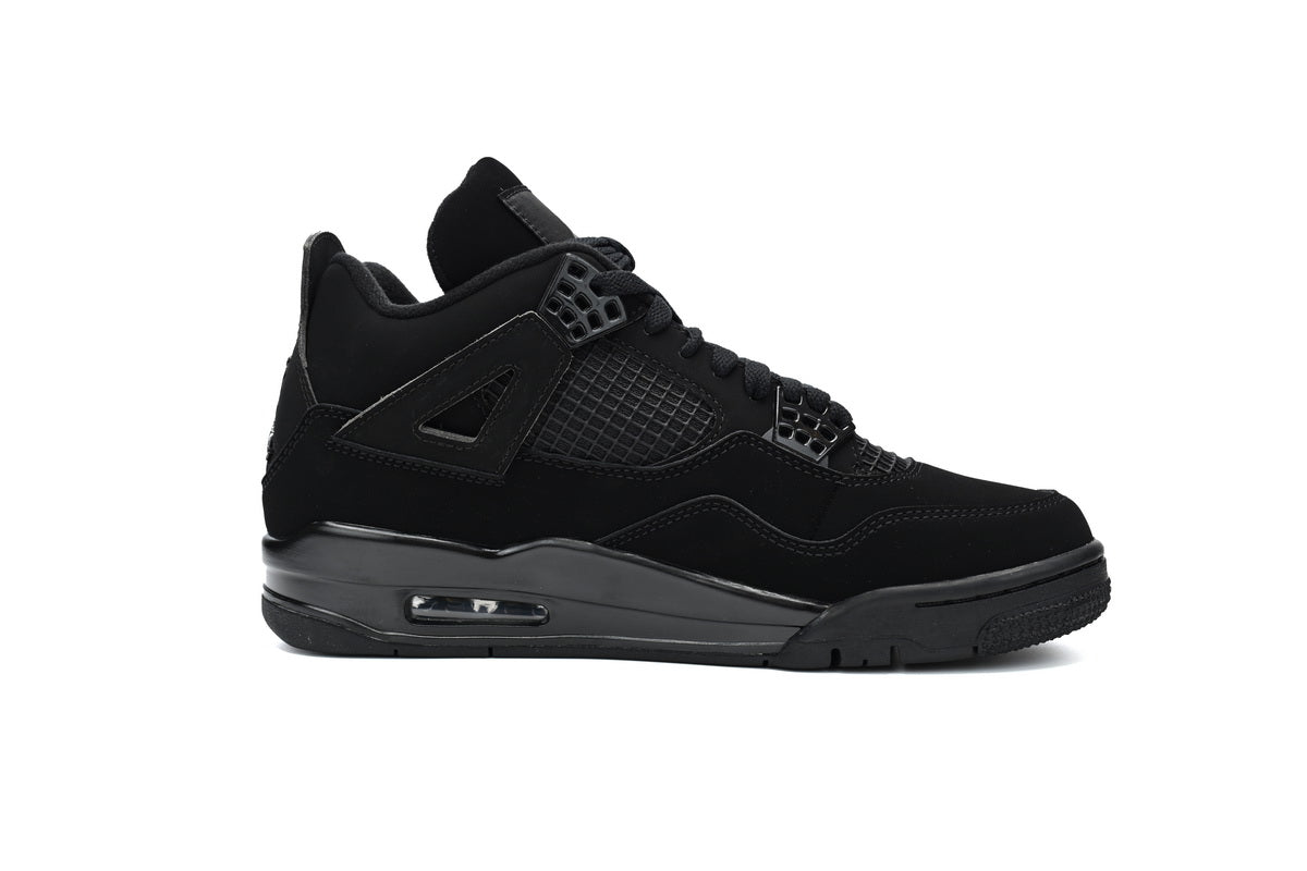 Air Jordan 4 Retro CU1110-010 Black/Black-Light Graphite Black Cat - TruVybe Essentials