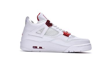Air Jordan 4 RetroCT8527-112 White/Metallic Silver-University Red - TruVybe Essentials