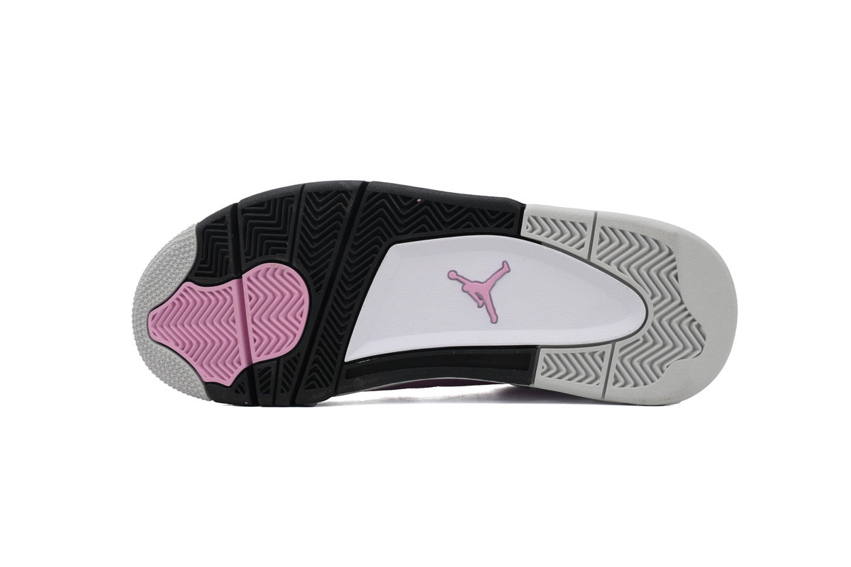 Air Jordan 4Retro AQ9129-501 Orchid/Neutral Grey-Black-White - TruVybe Essentials