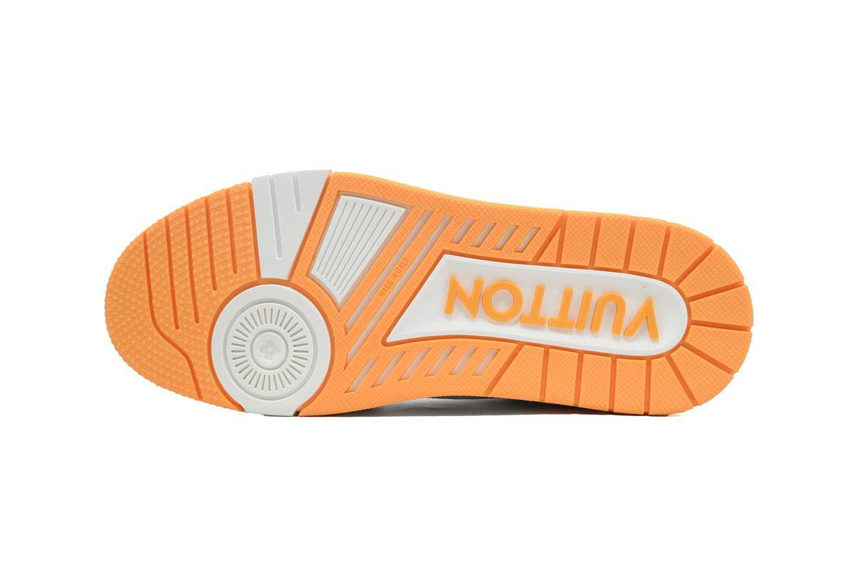 Louis Vuitton Trainer Monogram Denim Yellow - TruVybe Essentials
