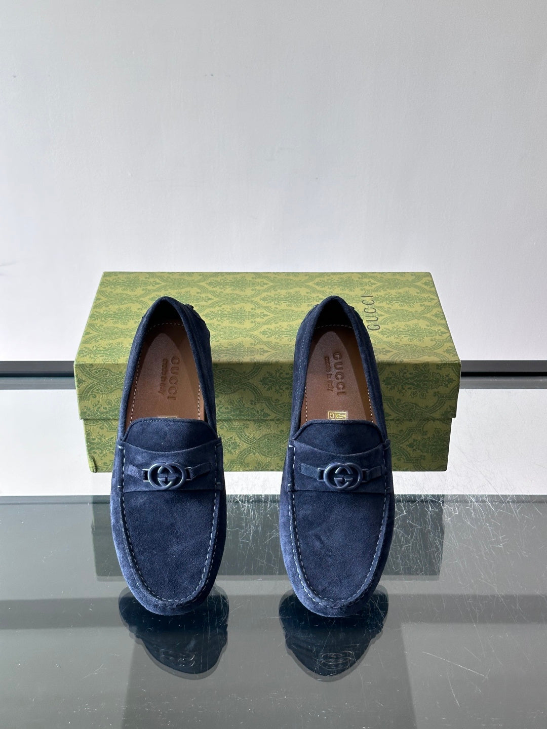 Suede Driver Loafers – Slip-On