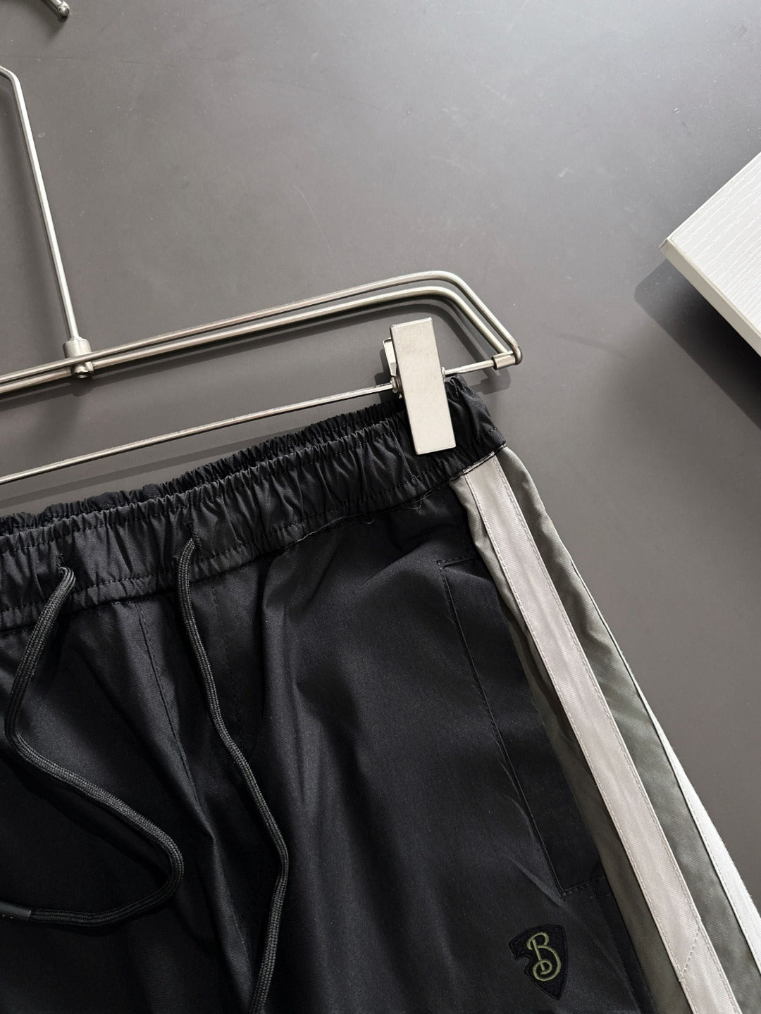 b p Black Hooded Anorak Jacket & Track Pants Set