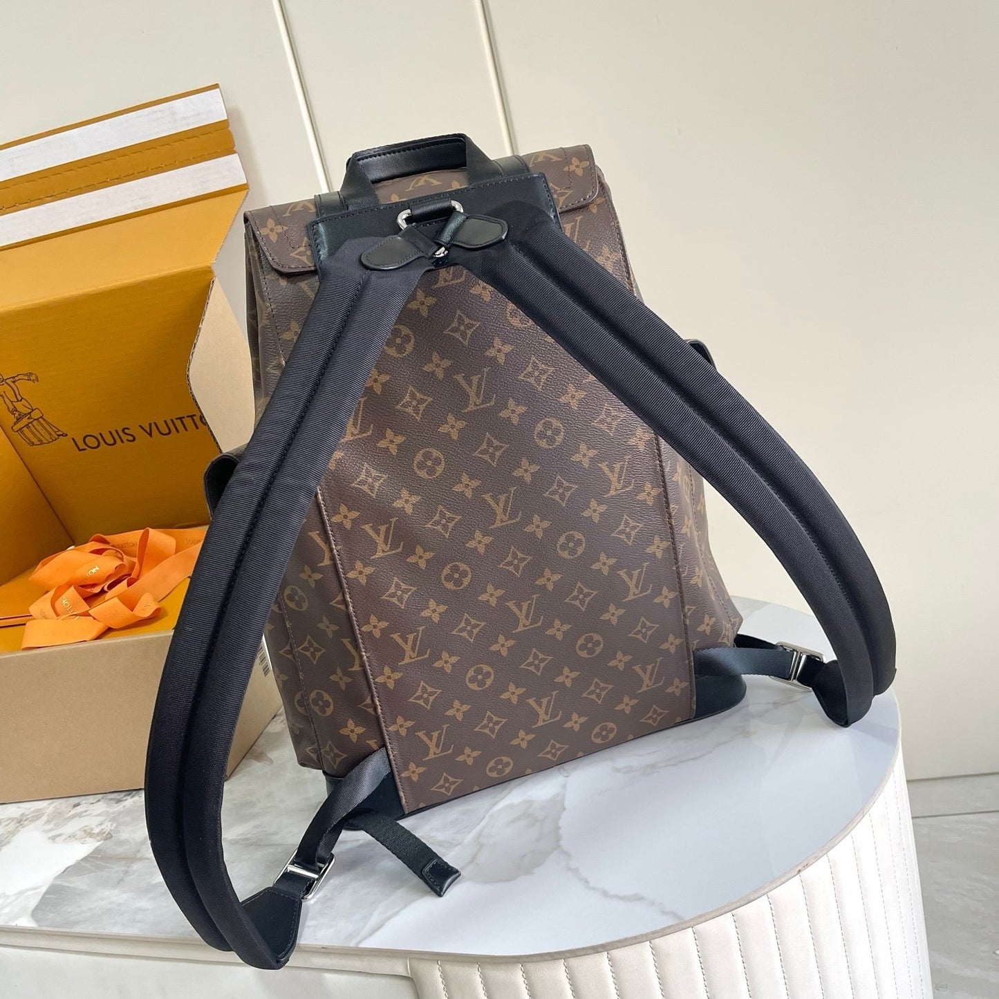 bacvk brown Christopher MM Backpack 