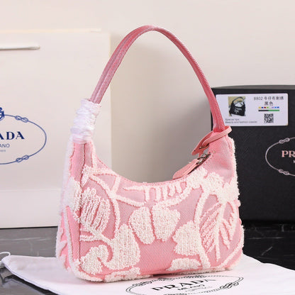 Re-Edition 2000 Embroidered Drill Mini Bag - TruVybe Essentials