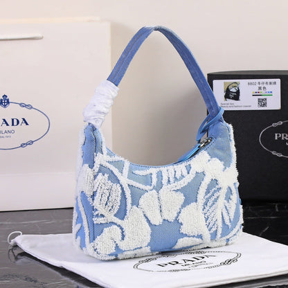 Re-Edition 2000 Embroidered Drill Mini Bag - TruVybe Essentials
