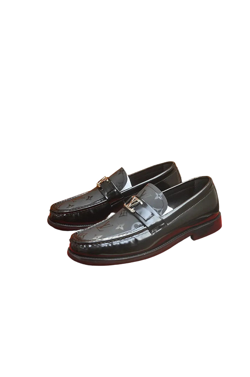 black major monogram loafers other side