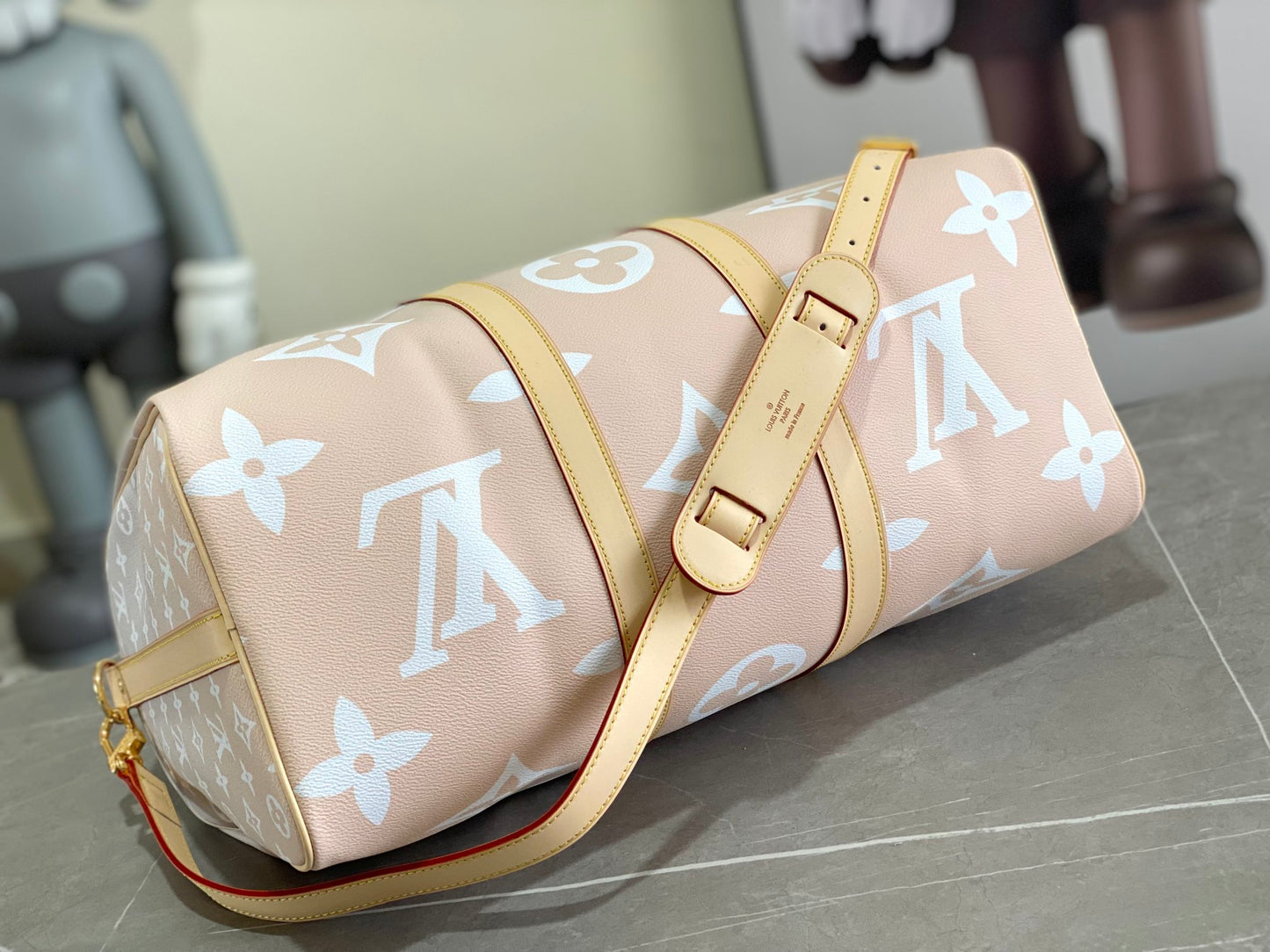 bottom Keepall Bandouliere Bag By The Pool Monogram Giant 45 – Detachable Shoulder Strap