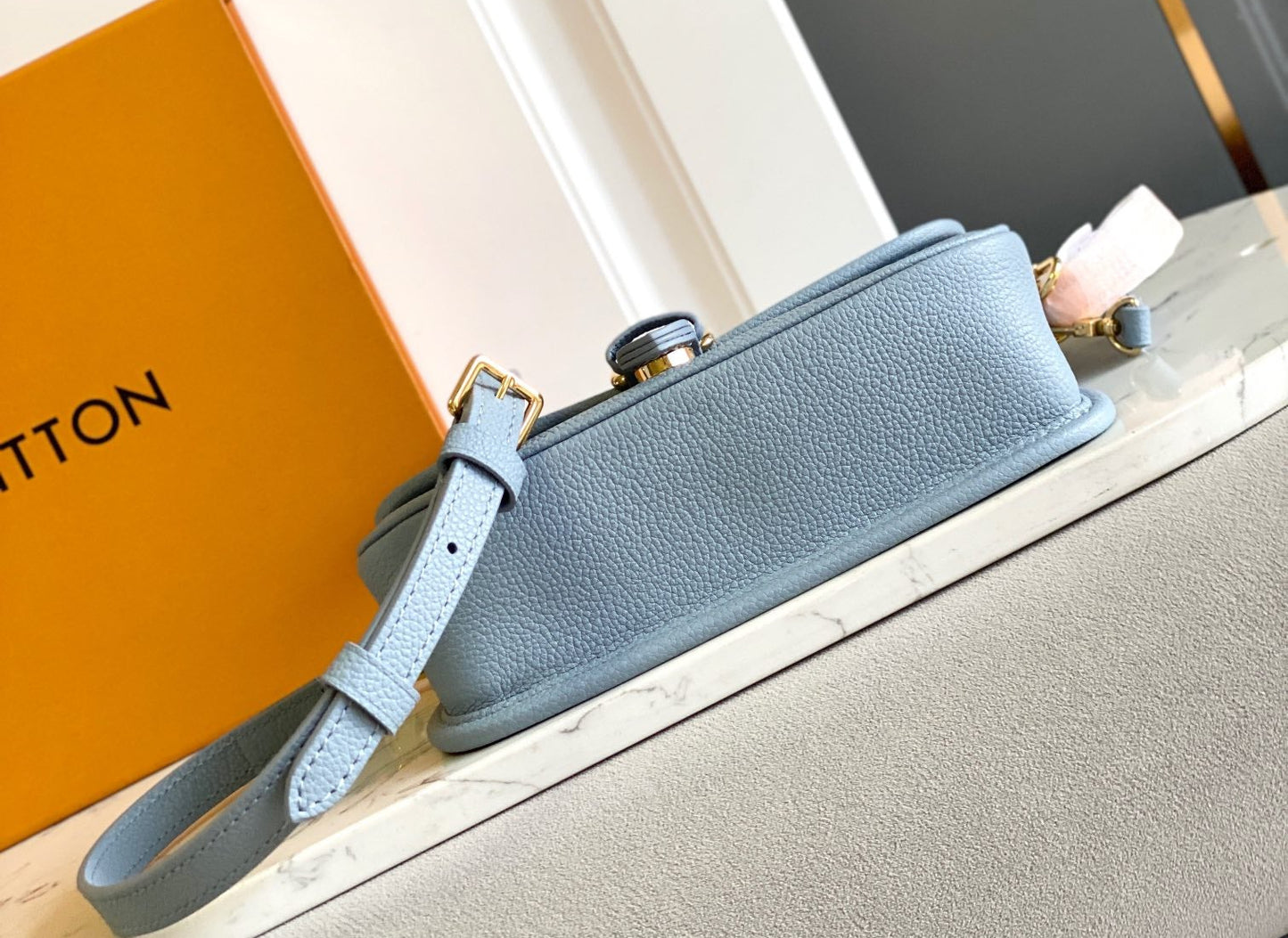 bottom Nano Diane Shoulder Bag Blue
