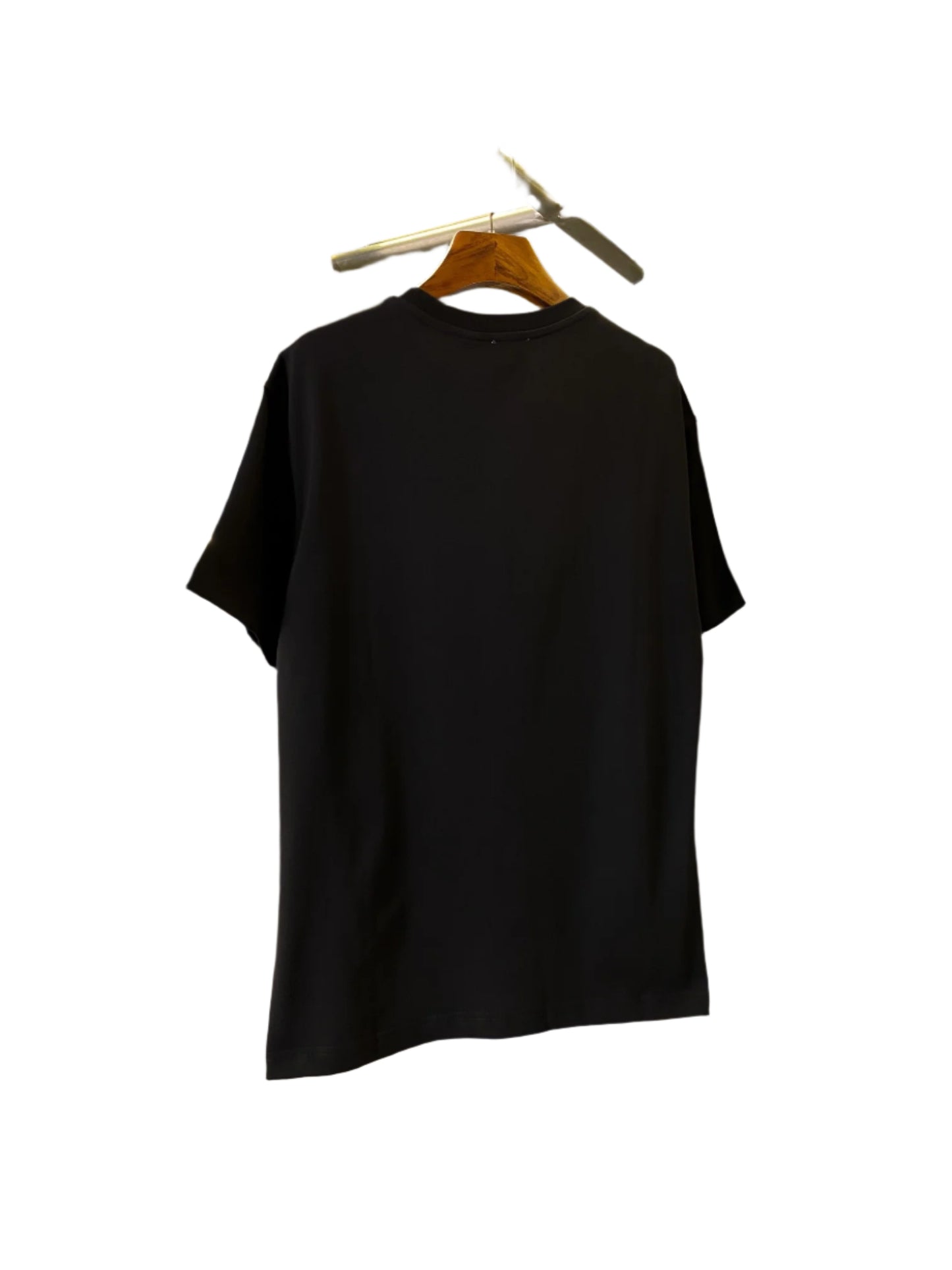 Burberry Harriston Black Cotton Graphic T- Shirt - TruVybe Essentials