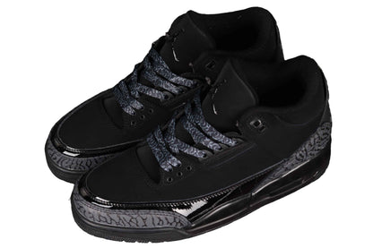 “Black & Cement Grey Retro Style Sneaker – 136064-002 Design” - TruVybe Essentials