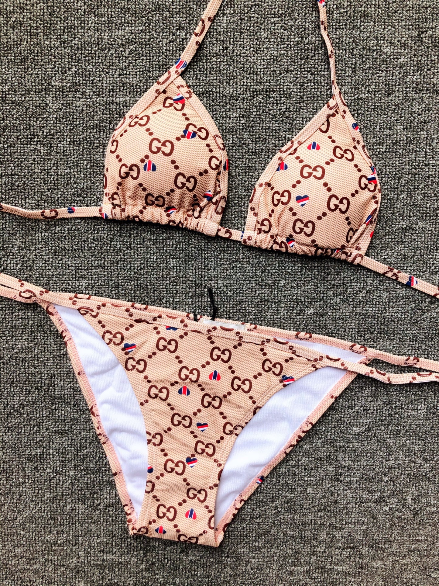 Gradient Monogram Bikini Set