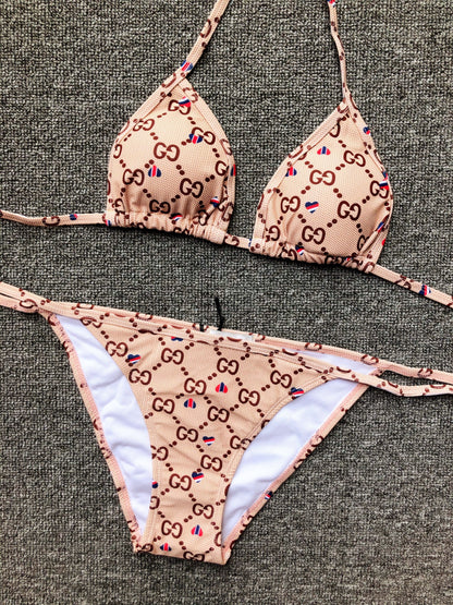 Gradient Monogram Bikini Set