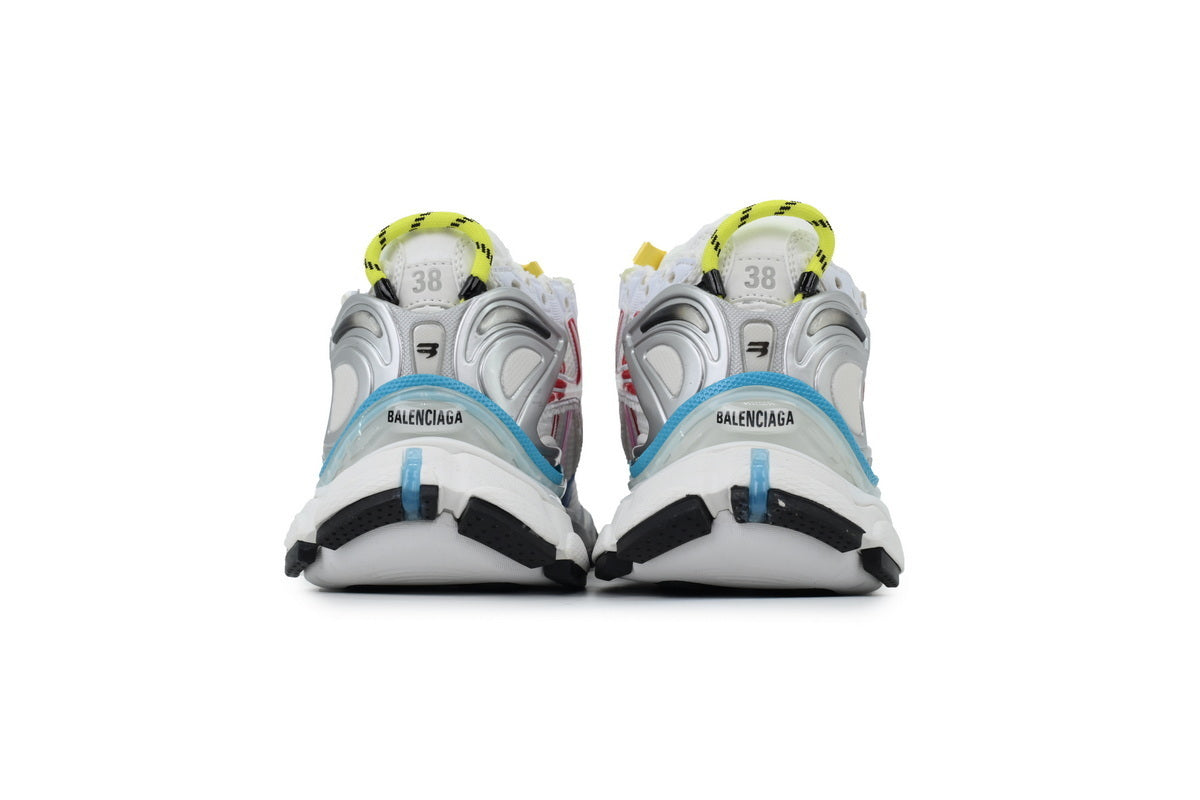 Pair of  sneakers on a white background