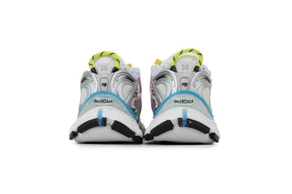 772774 W3RBW 9645 Luxury Runner Sneaker – White Multi-Color Edition - TruVybe Essentials