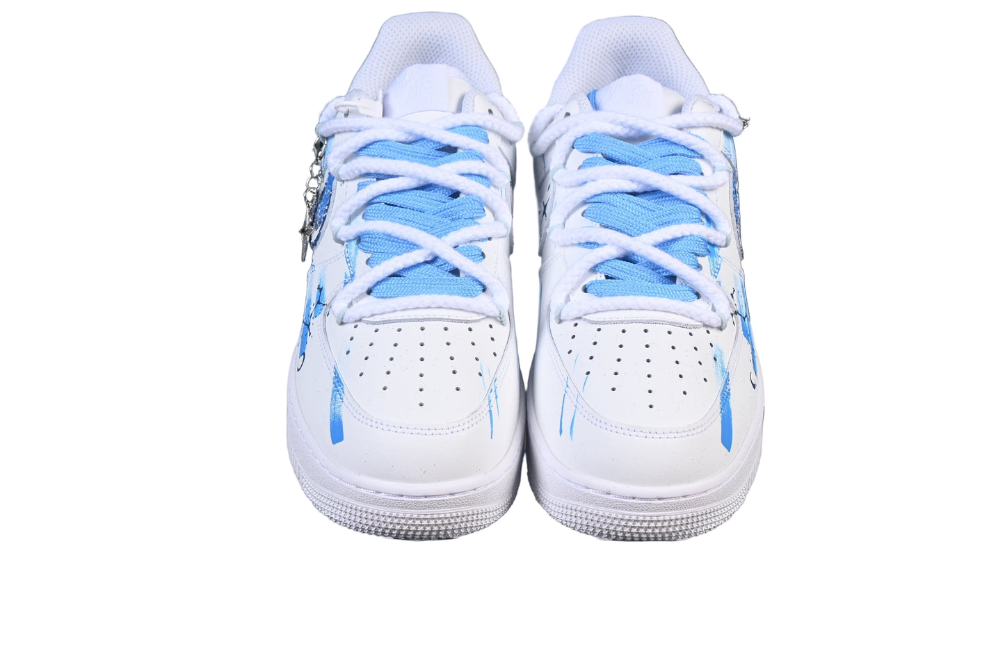 “Hand-Painted  Custom Sagittarius Zodiac Sneaker — Style 11231221”