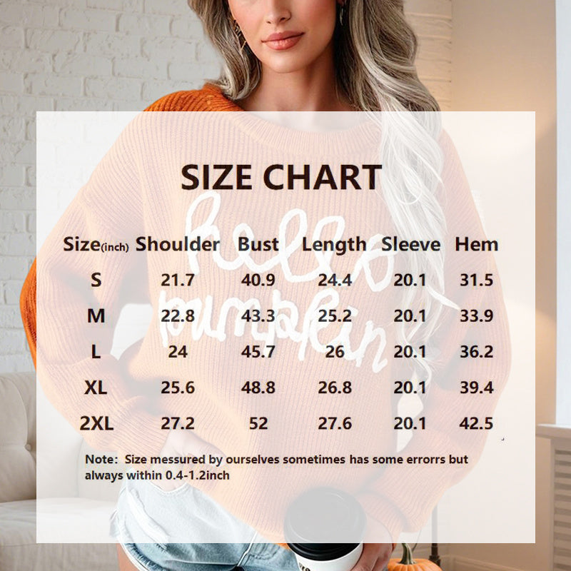 Women's Casual Round Neck Long Sleeve Pullover Tops