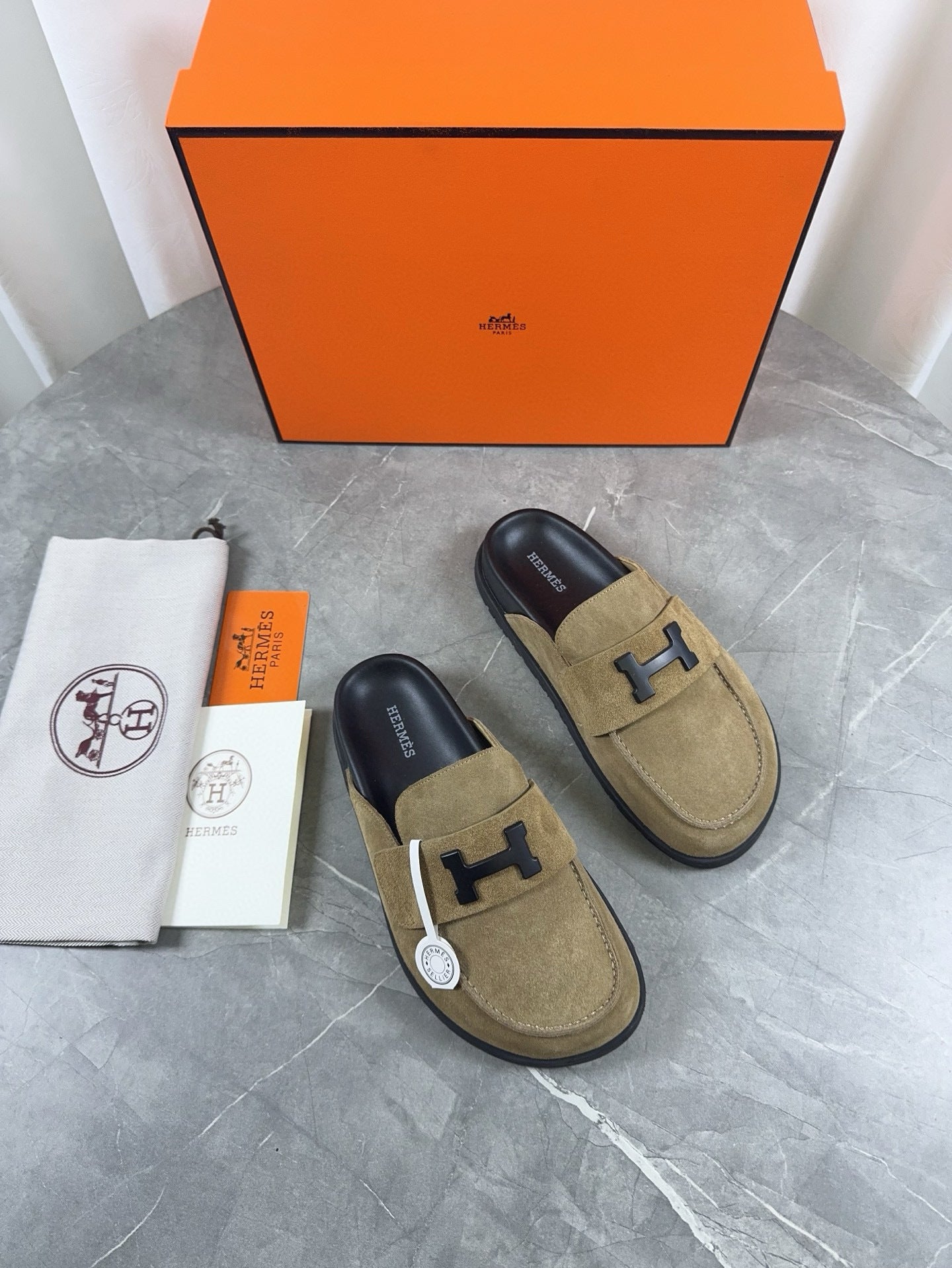 Suede Mule Loafers for Men – Luxury Slip-On Shoes Available in 8 Colors