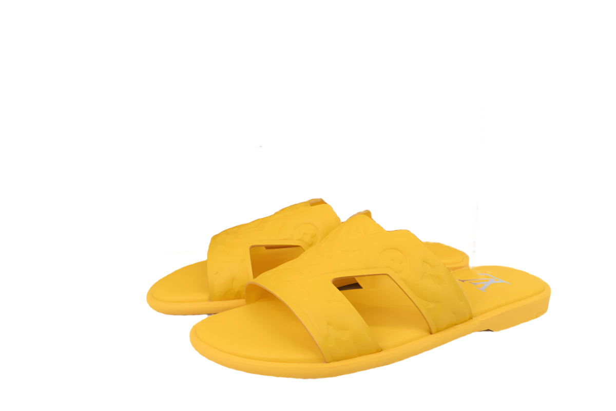Louis Vuitton Oasis Mule Yellow Slide – Radiant Color Meets Effortless Elegance