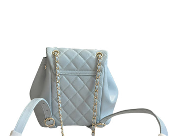 Chanel Duma Drawstring Backpack Quilted Leather Small - TruVybe Essentials