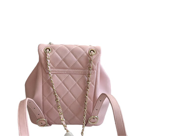 Chanel Duma Drawstring Quilted Lambskin Backpack - TruVybe Essentials