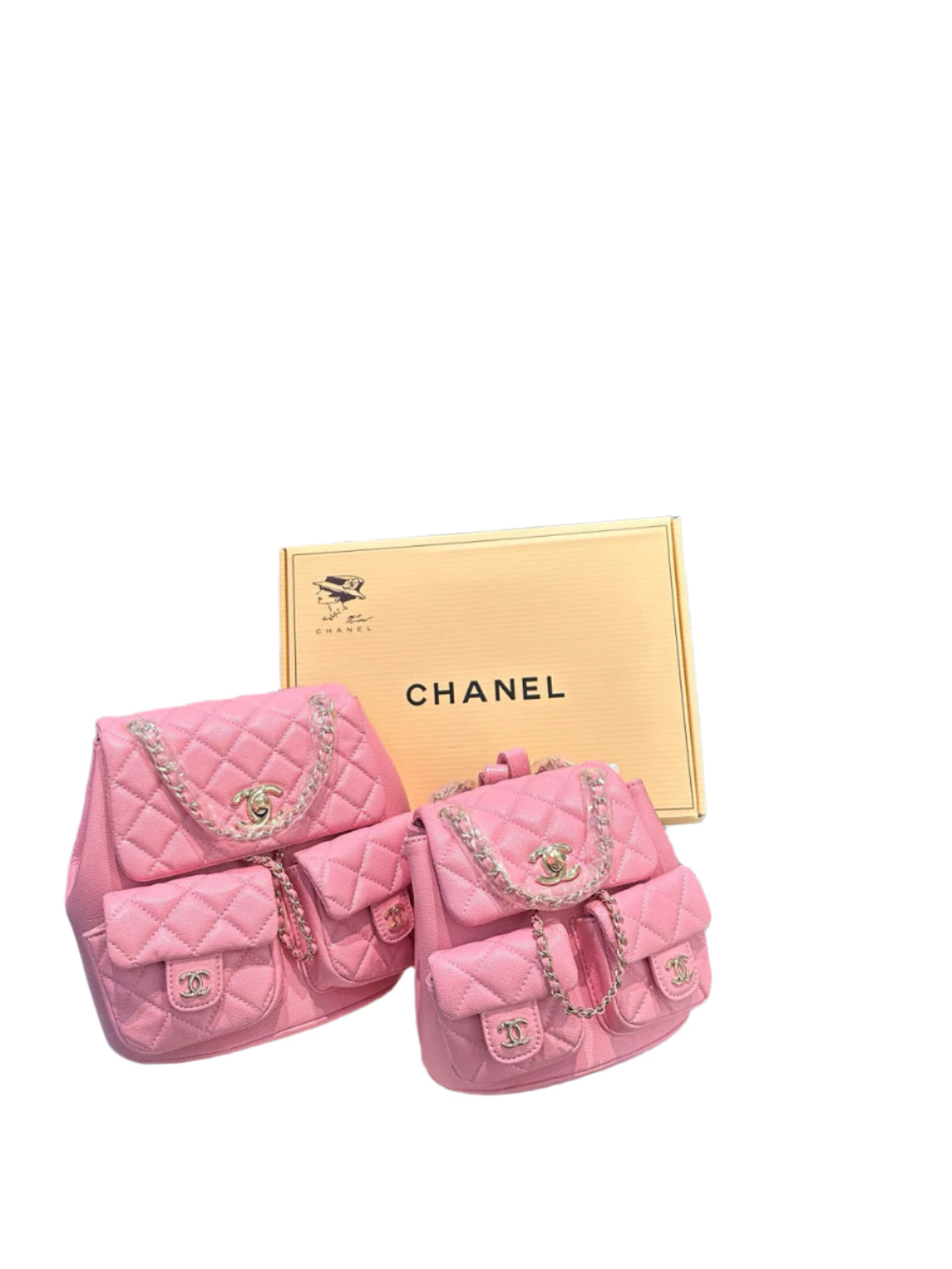 Chanel Small Duma Backpack Light Gold Hardware - TruVybe Essentials