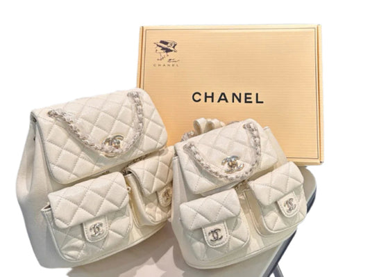 Chanel Small Duma Backpack Light Gold Hardware - TruVybe Essentials