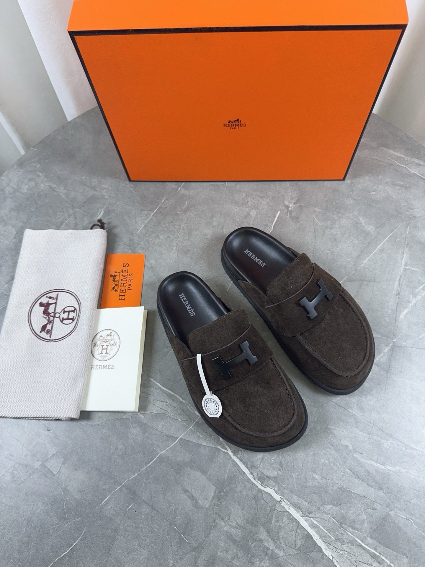 Suede Mule Loafers for Men – Luxury Slip-On Shoes Available in 8 Colors