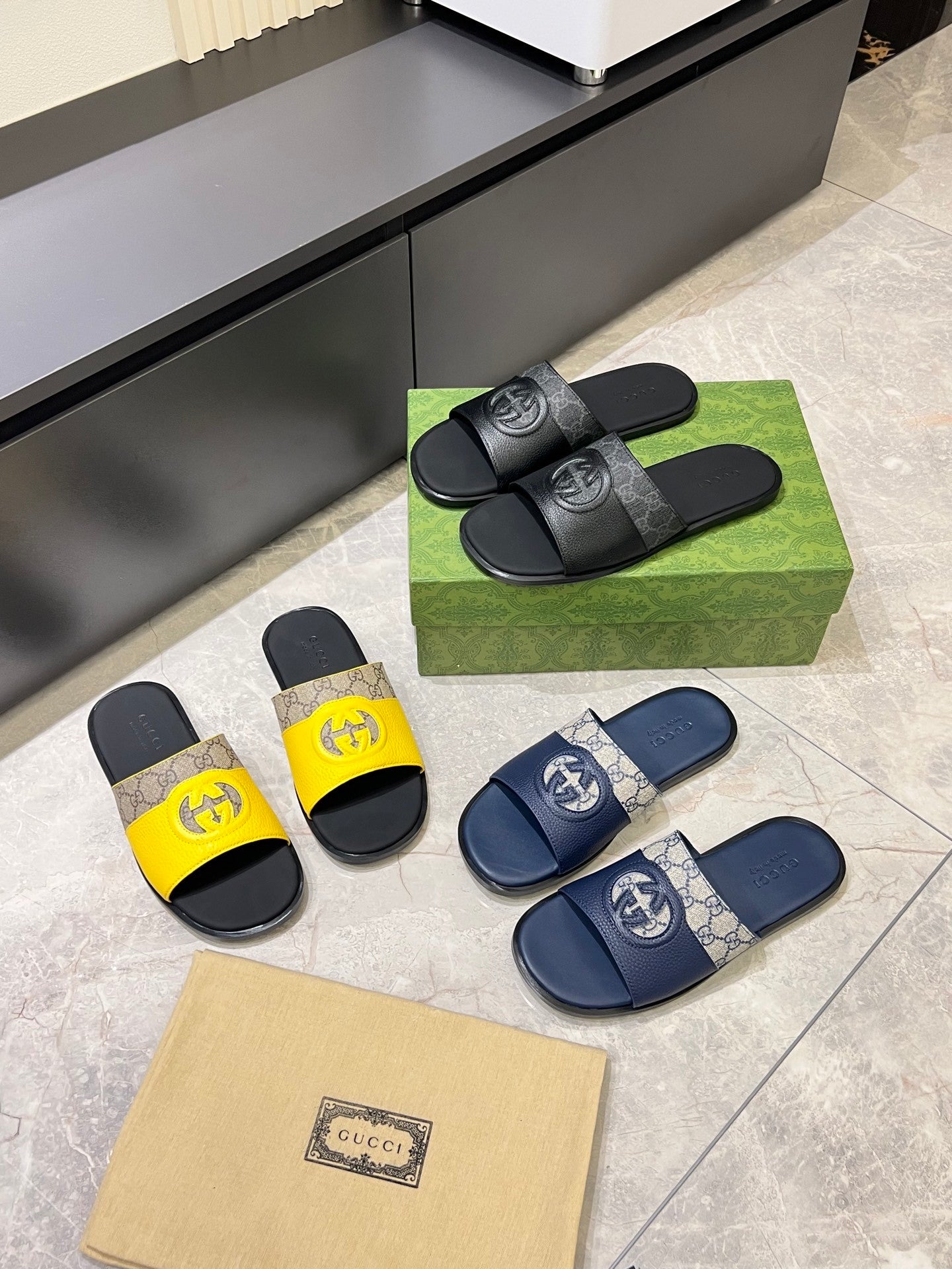 Custom Comfort Slide Sandals