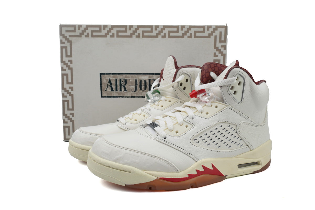 Air Jordan 5 Retro 'El Grito - Sail - TruVybe Essentials