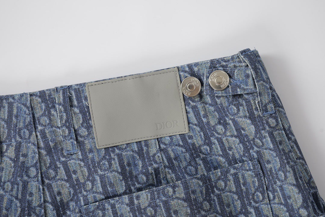 Monogram Cargo Shorts