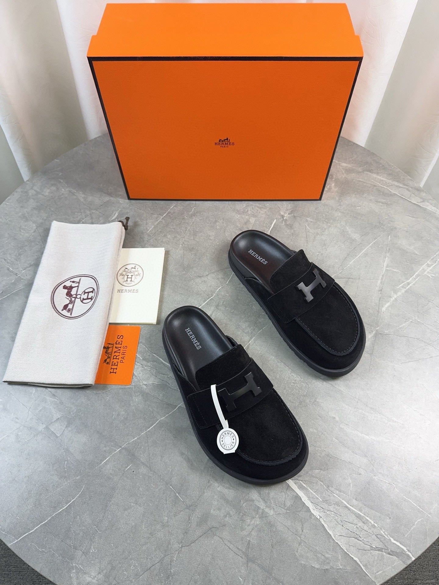 Suede Mule Loafers for Men – Luxury Slip-On Shoes Available in 8 Colors