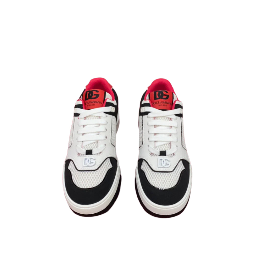 Dolce & Gabbana White Roma Sneakers - TruVybe Essentials