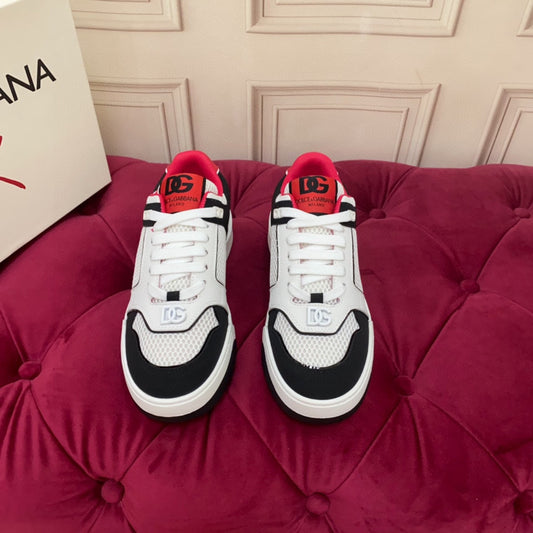 Dolce & Gabbana White Roma Sneakers - TruVybe Essentials
