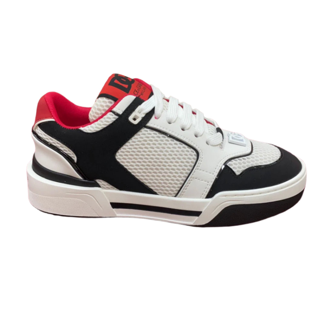 Dolce & Gabbana White Roma Sneakers - TruVybe Essentials